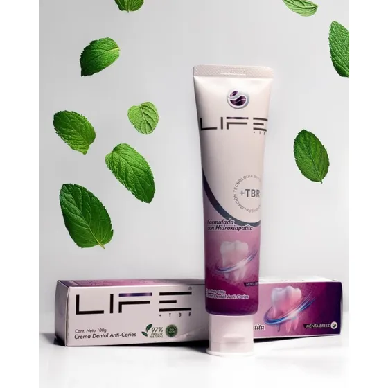 Crema Dental Sin Flúor Y Natural Life +tbr