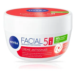 Creme Facial Nivea Antissinais 100g - 5 Em 1 Creme Facial Nivea Antissinais 100g - 5 Em 1