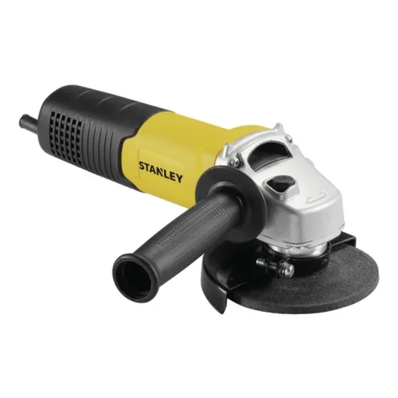 Esmeriladora angular Stanley SGS1045 de 61 Hz color amarillo 1.05 kW 220 V + accesorio