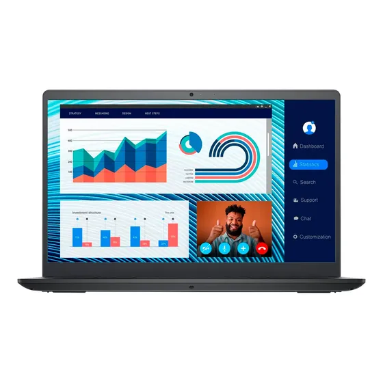 Notebook Dell Vostro 3420 14  Core I5 8gb 256gb Ssd Open Box