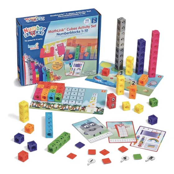 Numberblocks Cubos De Matemáticas Educativos 198 Piezas
