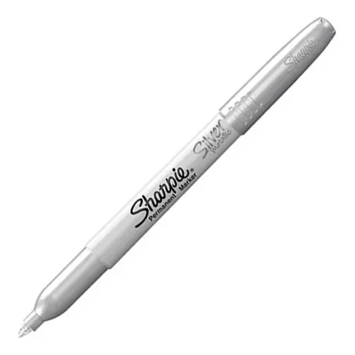 Marcadores Sharpie Punta Fina  Plata