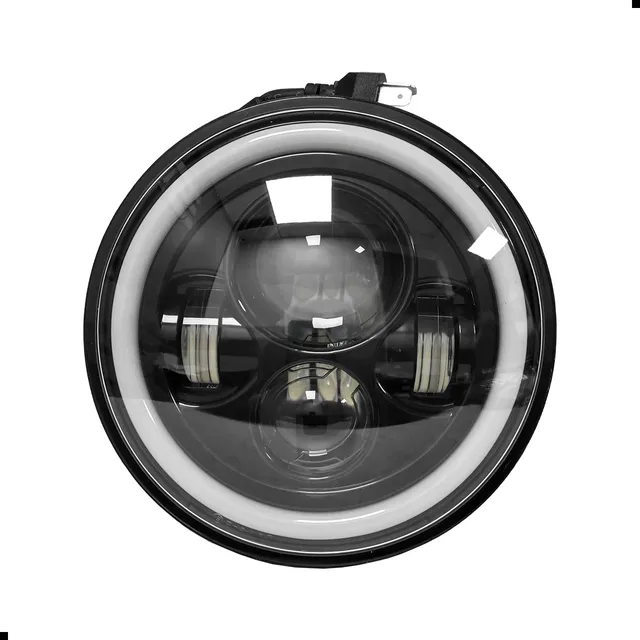 Faro Led Volkswagen Escarabajo Kombi Ojo De Angel 7 Pulgadas