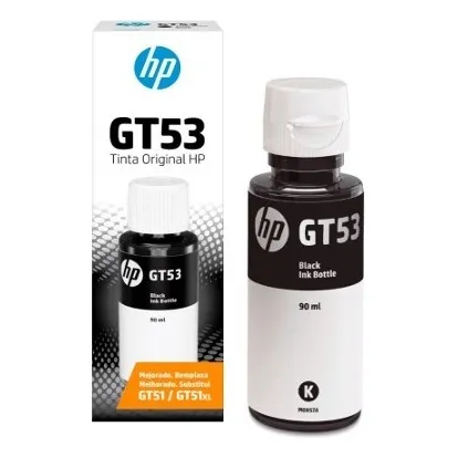 Tinta Hp Gt53 negra 90 Ml