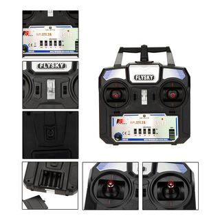 Helicóptero Receptor De Rádio De Controle Remoto Fs-a6 Com 2 Helicóptero Receptor De Rádio De Controle Remoto Fs-a6 Com 2