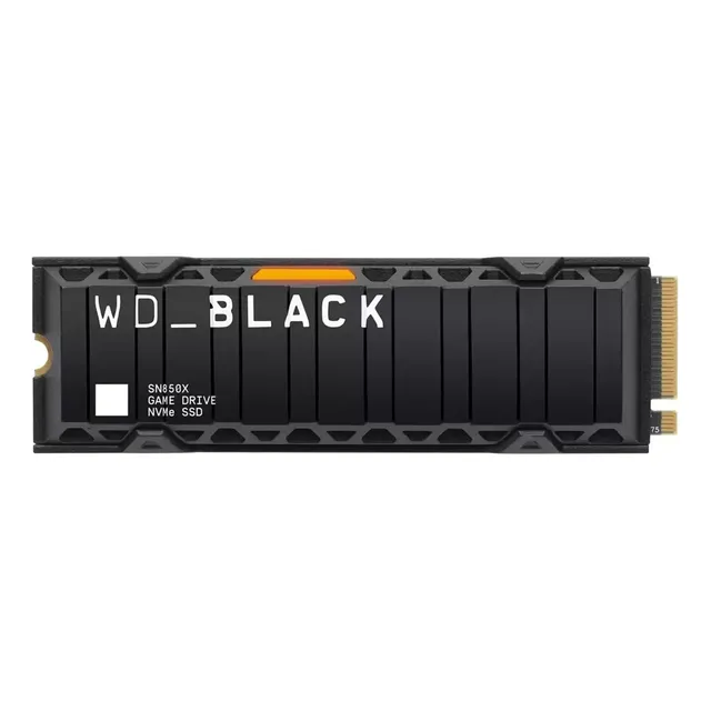 Disco Solido Ssd Wd Sn850x Nvme 2tb M.2 2280 Ps5 Disipador