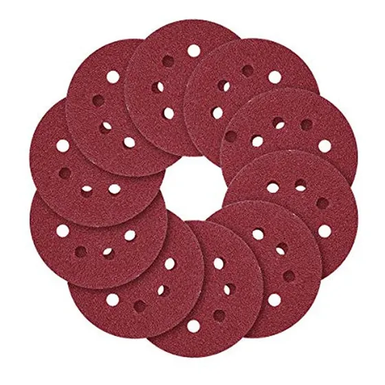 Lija Grano 120 Velcro Orbital 125 Mm 5 Pulgadas 10 Unidades