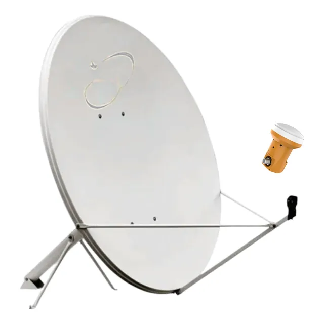 Antena Parabolica Ku 90cm + Lnb Hd Claro Movistar Tigo Fta