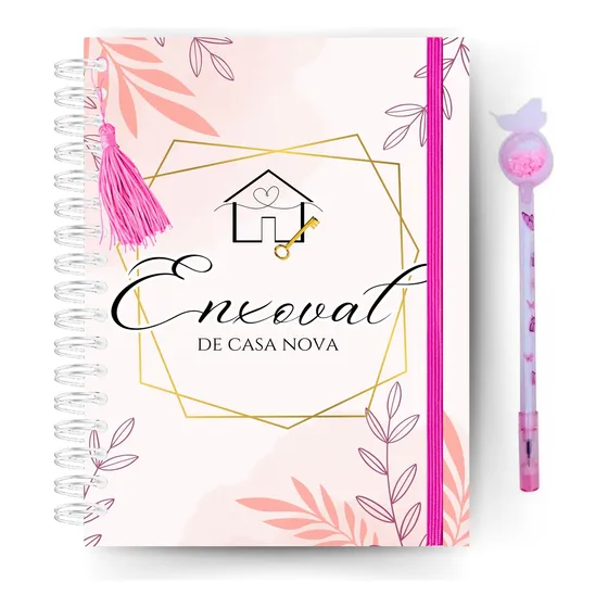 Planner Enxoval De Casa Nova - Financeiro E Lista De Enxoval