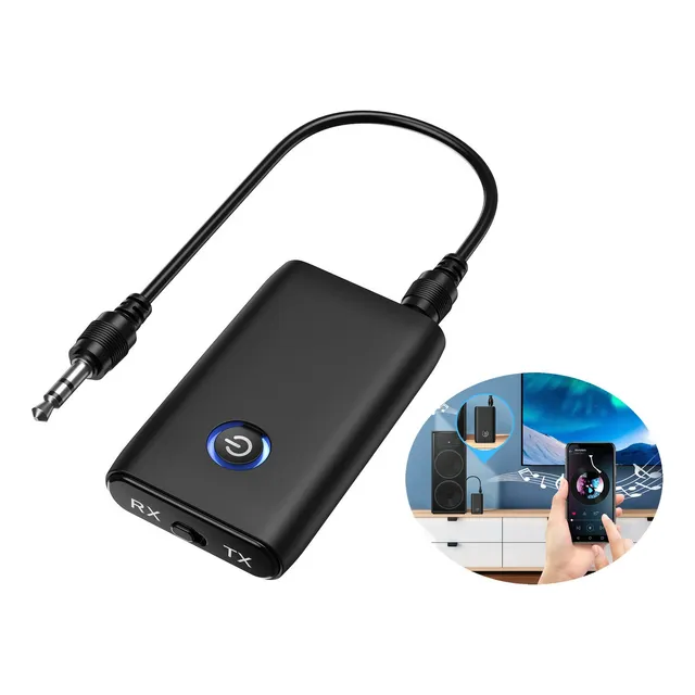 Adaptador Bluetooth Auxiliar 5.0 Para Radio Coche, Auricu