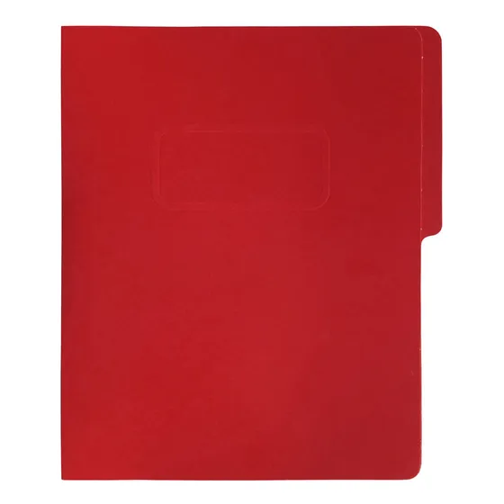 Office Folder Max Con Broche Tamaño Carta Rojo 5 U