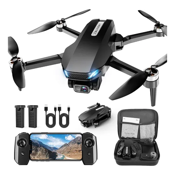 Drone Con Cámara, Dron Fpv Hd De 2k Con Motor Sin Hold De De