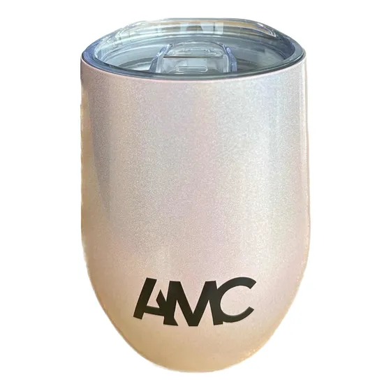 Vaso Cooler Termo Termico 12 Oz Aluminio Tapa Corrediza Amc
