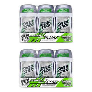 Antitranspirante Speed Stick Power Fresh En Barra (6 Pzas) Antitranspirante Speed Stick Power Fresh En Barra (6 Pzas)