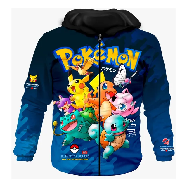 Chaqueta Niño Pokemon Pikachu Envió Gratis 