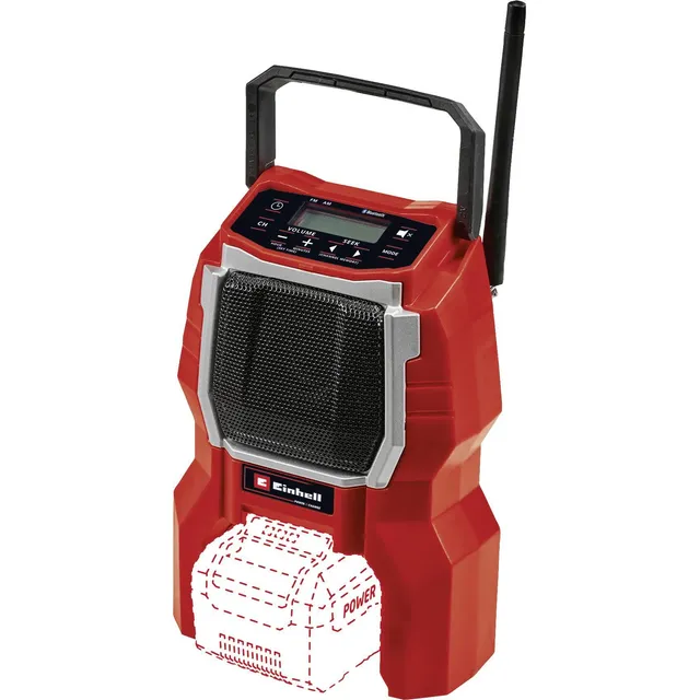 Radio Parlante Einhell Tc-ra 18-li Bt Solo 18v Sin Carg Ni B