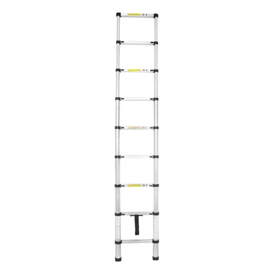 Escalera De Aluminio Telescópica 2,6m  Avymaq