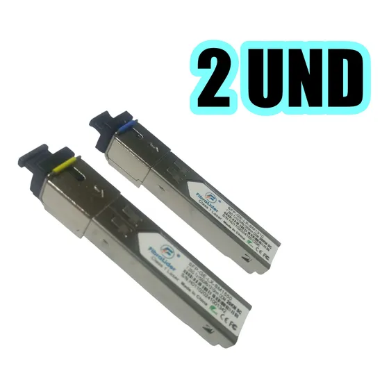 Sfp Modulo 1.25g Monomodo Simplex Sc 20 Km 1310 1550 Nm