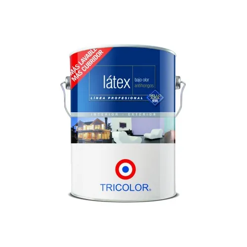 Latex Tricolor Profesional Blanco Invierno Gln