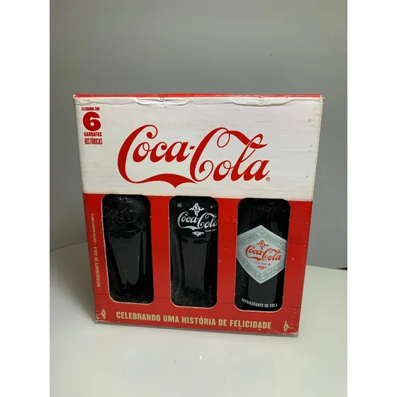Coleção Garrafas Retrô Coca-cola