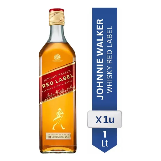 Whisky Johnnie Walker Red Label 1l