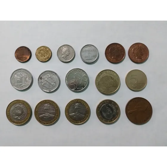Lote 16 Monedas