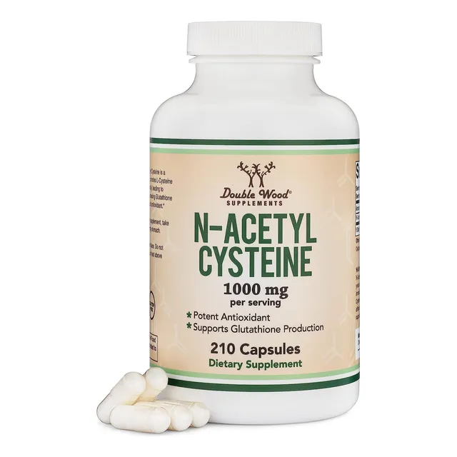 Nac N-acetyl L-cysteine 1000mg  210 Capsulas