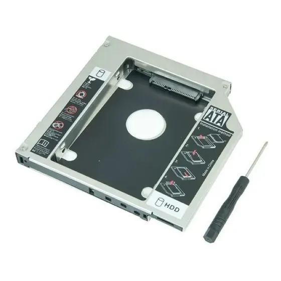 Adaptador Caddy Dvd P/ Hd/ssd Para Dell Latitude E5430
