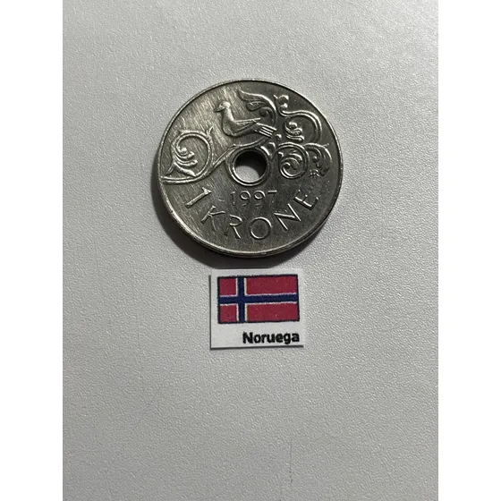 Moeda 1 Krone 1997, No 03 Noruega