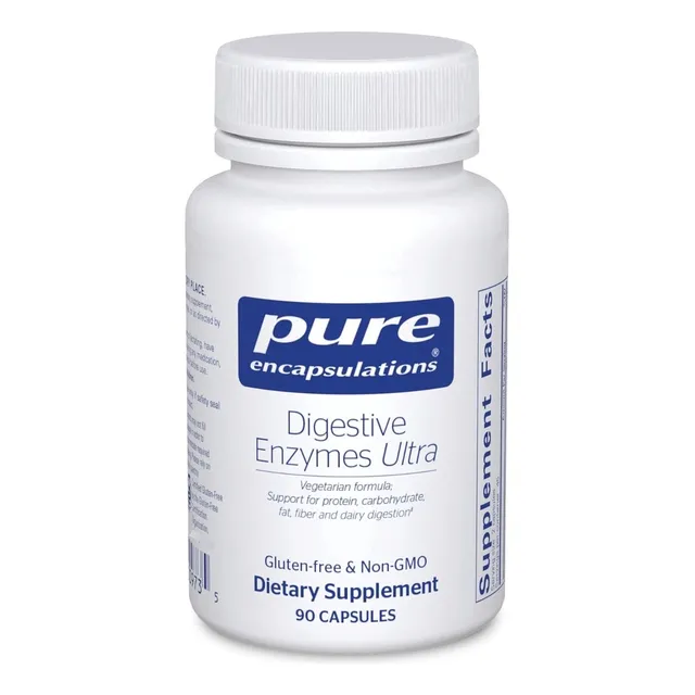 Enzimas Digestivas Ultra Pure Encapsulations 90 Cápsulas