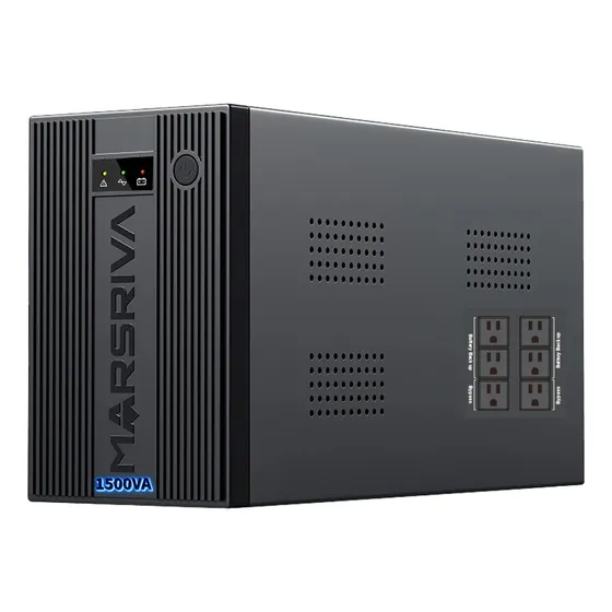Ups 1500va Marsriva Mr-uf1500 900w Regulador 6 Toma 6 Meses