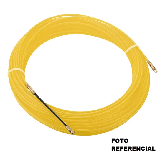 Guaya Pasacable De Pvc 3mm X 50 Metros