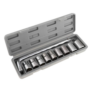 Set Dados Juego De Dados Mecanicos 1/2 Juego 10piezas Set Dados Juego De Dados Mecanicos 1/2 Juego 10piezas