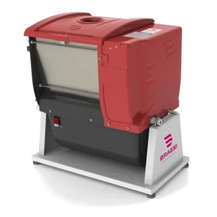 Amassadeira De Massas Profissional 5kg Basculante Semi Rápida Braesi Ali-05 127/220v