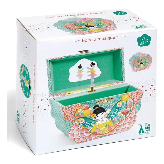 Caja Musical Melodía Floral Djeco +12 Meses