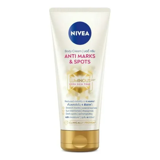 Crema Corporal Nivea Luminous 630 Anti Estrías Y Manchas Osc