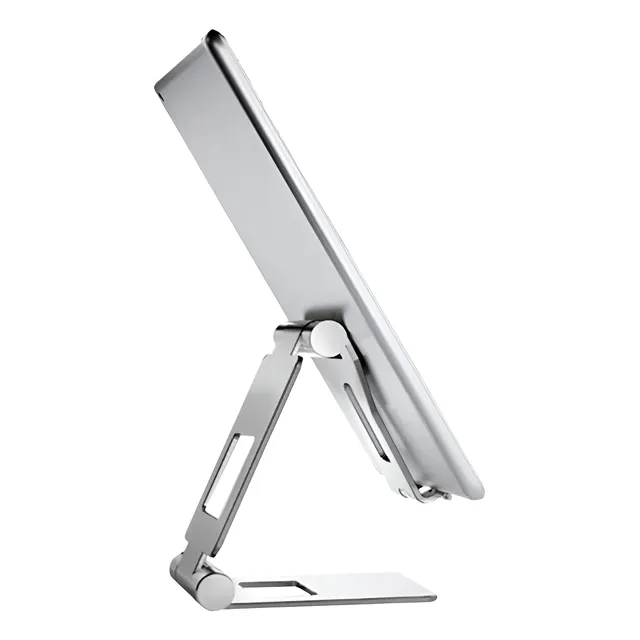 Soporte Base Celular Aluminio Escritorio Mesa Doble Eje V4