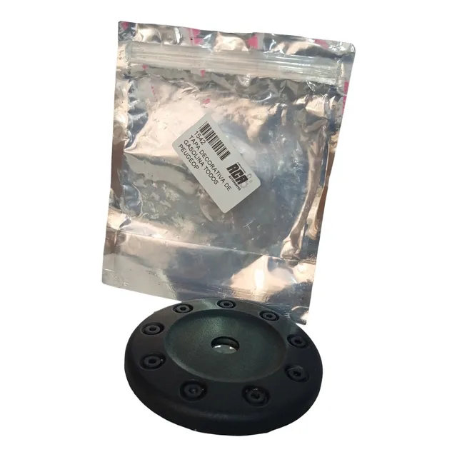 Tapa Decorativa De Gasolina Peugeot 206 / 207 Negro Mate