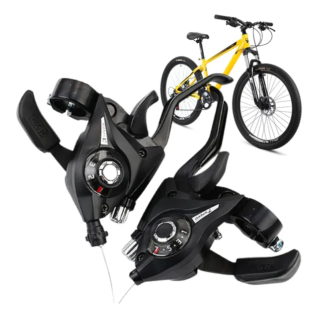 Manetas De Freno Con Indicador 21 Velocidades 3x7 Bicicleta