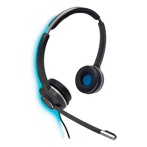 Headset Cisco 532 Fio Duplo C/adaptador Fone De Ouvido Usb-a