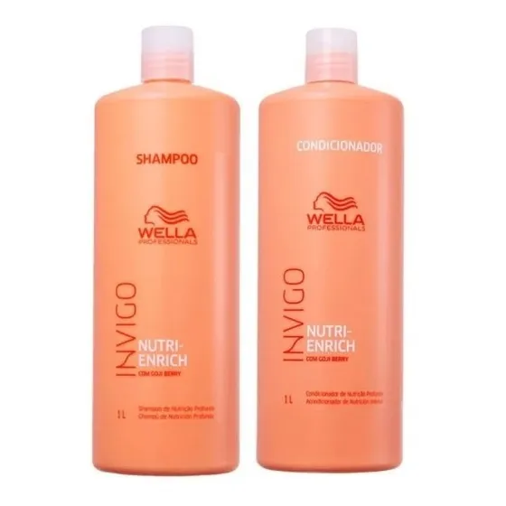 Wella Shampoo E Cond Invigo Nutri Enrich 1000ml Original