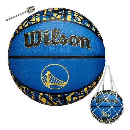 Pelota Basquetbol Basketball Wilson N7 Warriors Nba Graffiti