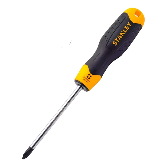 Destornillador De Estría Cush Grip Stanley 0x3-1/8 Pulgadas