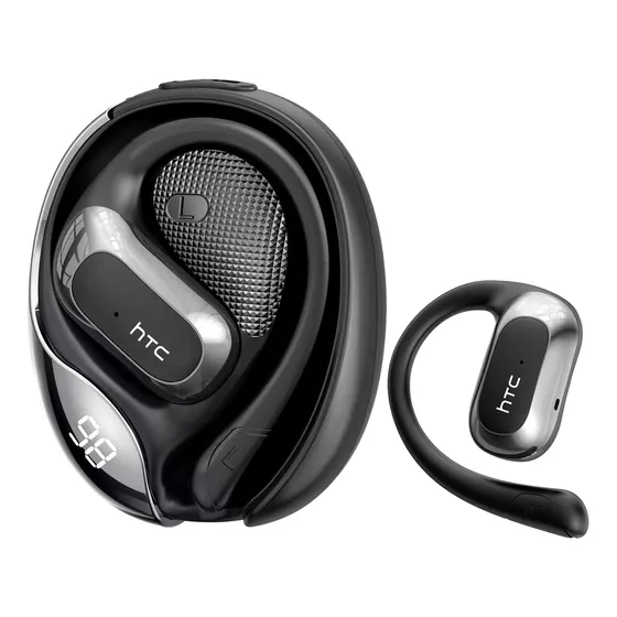Auriculares Inalámbricos Htc Ne21 Ai Audifonos Traductores Bluetooth 5.4 Cancelación De Ruido Enc Soporta Más De 135 Traducciones Audifonos Color Negro Luz Led Deportivos Gamer Auriculares Ows