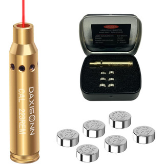 Laser Bore Sight 9mm/223 5.56mm Bore Sighting Laser Red Beam Laser Bore Sight 9mm/223 5.56mm Bore Sighting Laser Red Beam
