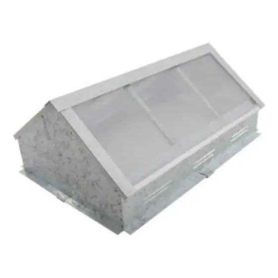 Claraboya Angular Para Techo De Losa 40 X 60 X 27 Cm Cag3