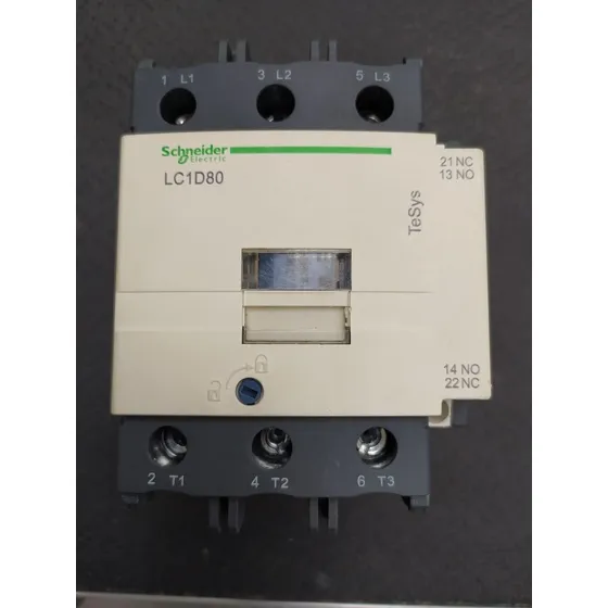 Contactor Schneider Lc1d80 80a Bobina 220v 