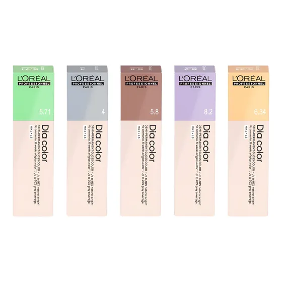 Tintura Loreal Día Color Tono Sobre Tono Profesional 60grs