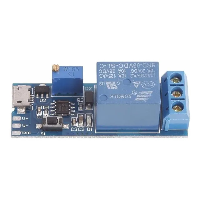 Temporizador Con Rele De 0-24 Segundos  Micro Usb