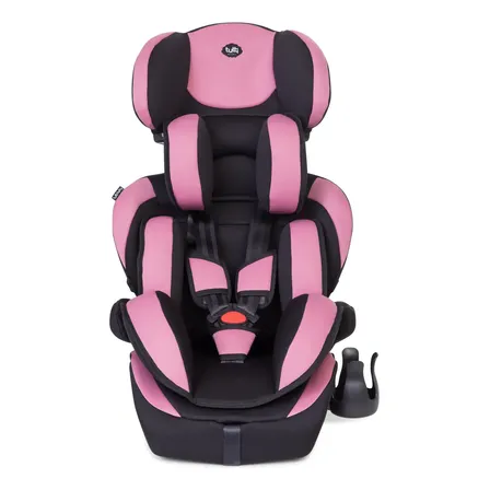 Cadeirinha Infantil Carro 09 Á 36 Kg Athenas Preto E Rosa Tutti Baby